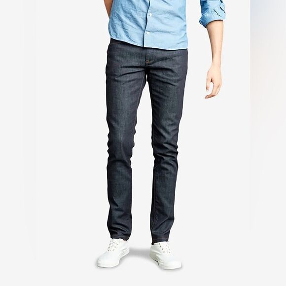 MOTT & BOW Men’s Slim Mosco Dark Wash Jeans 36 X 30 - Picture 5 of 15